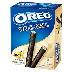 Oreo Wafer Rolls Vanilla