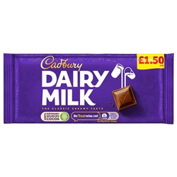 Cadbury Dairy Milk £1.50