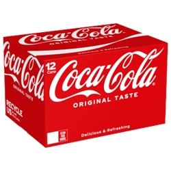 Coca Cola Coke 330ml Can 12 Pack