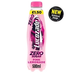 Lucozade Energy Zero Pink 500ml £1.50