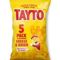 Tayto Cheese & Onion 5 Pack