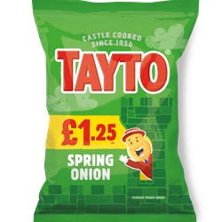 Tayto Spring Onion Crisps £1.25