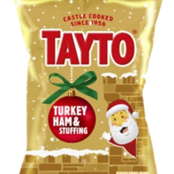 Tayto Turkey, Ham & Stuffing 80g