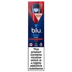 BLU Bar 1000 Strawberry Ice 20mg