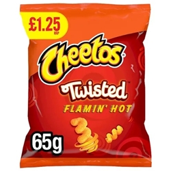 Cheetos Twisted Flamin Hot £1.25