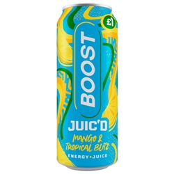 Boost Energy Juic'd Mango & Tropical £1.00