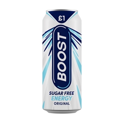 Boost Energy Sugar Free £1 Can