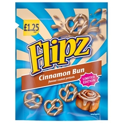 Flipz Cinnamon Bun Pretzels £1.25