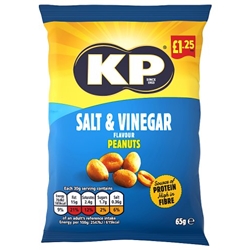 KP Salt & Vinegar Nuts £1.25