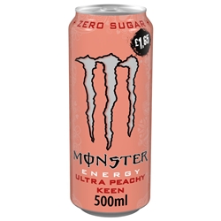 Monster Ultra Peachy Keen £1.65